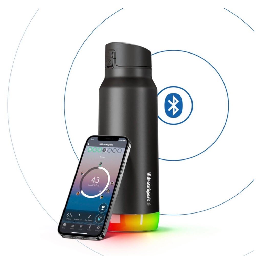 HidrateSpark Pro 32oz Stainless Steel